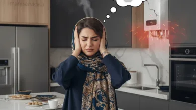 صداهای عجیب از پکیج