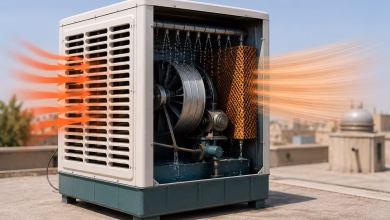 علت باد گرم کولر ابی چیست؟